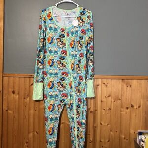 Secret Stock Reserve Bamboo Rugrats Bamboo One Piece Zippy Pajamas XL